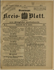 Bromberger Kreis-Blatt, 1911, nr 4