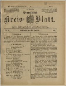 Bromberger Kreis-Blatt, 1911, nr 5