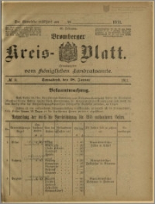 Bromberger Kreis-Blatt, 1911, nr 8