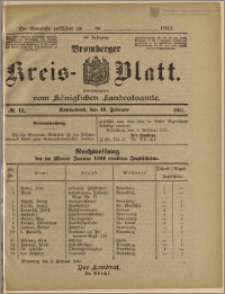 Bromberger Kreis-Blatt, 1911, nr 12