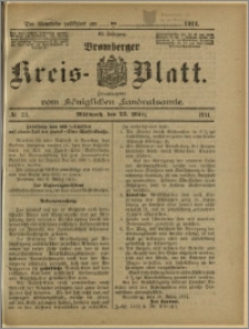 Bromberger Kreis-Blatt, 1911, nr 23