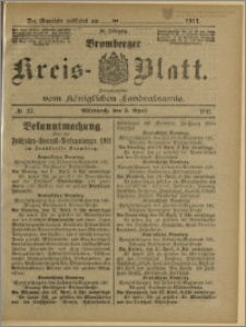 Bromberger Kreis-Blatt, 1911, nr 27