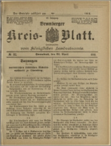 Bromberger Kreis-Blatt, 1911, nr 32