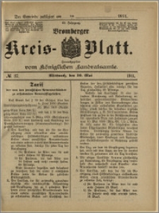 Bromberger Kreis-Blatt, 1911, nr 37