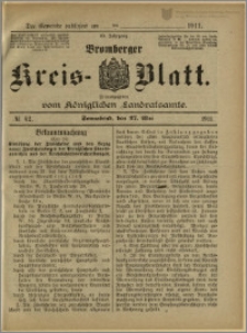 Bromberger Kreis-Blatt, 1911, nr 42