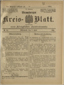 Bromberger Kreis-Blatt, 1911, nr 45