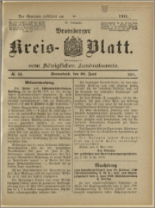Bromberger Kreis-Blatt, 1911, nr 46