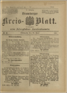 Bromberger Kreis-Blatt, 1911, nr 49