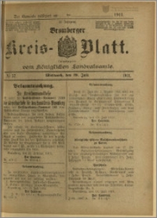 Bromberger Kreis-Blatt, 1911, nr 57