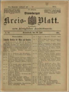 Bromberger Kreis-Blatt, 1911, nr 58