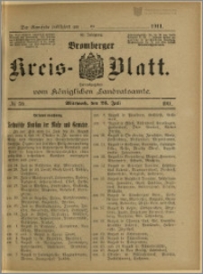 Bromberger Kreis-Blatt, 1911, nr 59