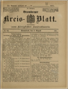 Bromberger Kreis-Blatt, 1911, nr 62