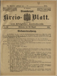 Bromberger Kreis-Blatt, 1911, nr 69