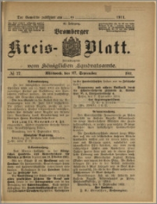Bromberger Kreis-Blatt, 1911, nr 77