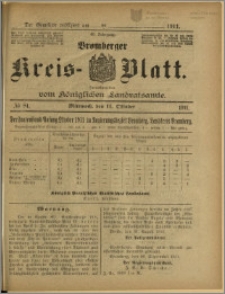 Bromberger Kreis-Blatt, 1911, nr 81