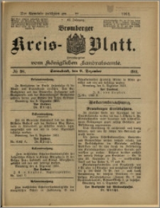 Bromberger Kreis-Blatt, 1911, nr 98