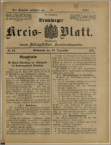 Bromberger Kreis-Blatt, 1911, nr 99