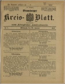 Bromberger Kreis-Blatt, 1912, nr 7