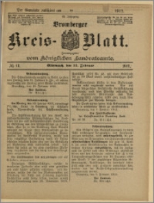 Bromberger Kreis-Blatt, 1912, nr 13