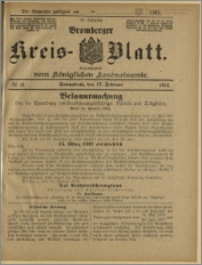 Bromberger Kreis-Blatt, 1912, nr 14