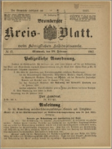Bromberger Kreis-Blatt, 1912, nr 17