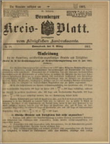 Bromberger Kreis-Blatt, 1912, nr 18