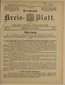 Bromberger Kreis-Blatt, 1912, nr 19