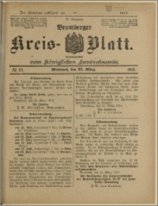 Bromberger Kreis-Blatt, 1912, nr 25