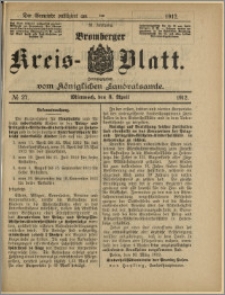 Bromberger Kreis-Blatt, 1912, nr 27