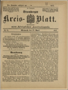 Bromberger Kreis-Blatt, 1912, nr 31