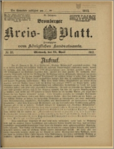 Bromberger Kreis-Blatt, 1912, nr 33