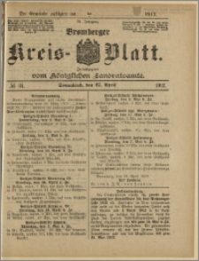 Bromberger Kreis-Blatt, 1912, nr 34