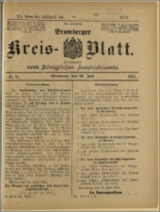 Bromberger Kreis-Blatt, 1912, nr 61