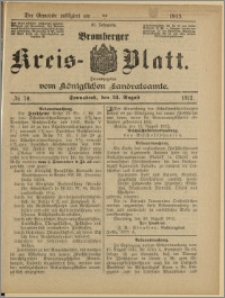 Bromberger Kreis-Blatt, 1912, nr 70