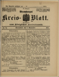 Bromberger Kreis-Blatt, 1912, nr 72