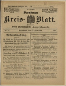 Bromberger Kreis-Blatt, 1912, nr 76
