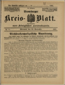 Bromberger Kreis-Blatt, 1912, nr 77
