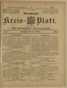 Bromberger Kreis-Blatt, 1912, nr 81