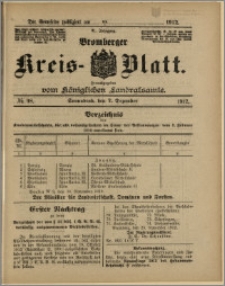 Bromberger Kreis-Blatt, 1912, nr 98