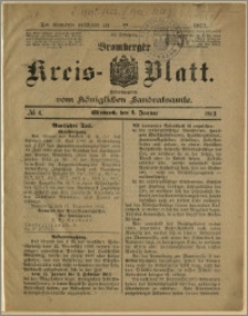 Bromberger Kreis-Blatt, 1913, nr 1