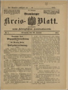 Bromberger Kreis-Blatt, 1913, nr 7