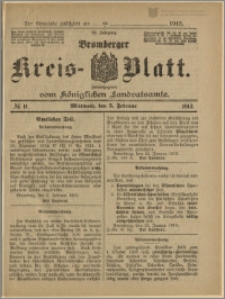 Bromberger Kreis-Blatt, 1913, nr 11