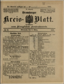 Bromberger Kreis-Blatt, 1913, nr 19