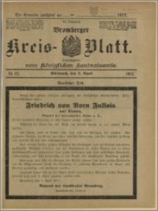 Bromberger Kreis-Blatt, 1913, nr 27