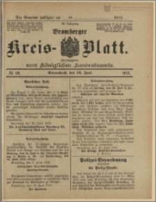 Bromberger Kreis-Blatt, 1913, nr 48