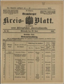 Bromberger Kreis-Blatt, 1913, nr 49
