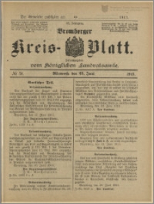 Bromberger Kreis-Blatt, 1913, nr 51