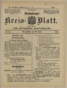 Bromberger Kreis-Blatt, 1913, nr 52