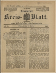 Bromberger Kreis-Blatt, 1913, nr 81