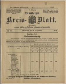 Bromberger Kreis-Blatt, 1913, nr 97